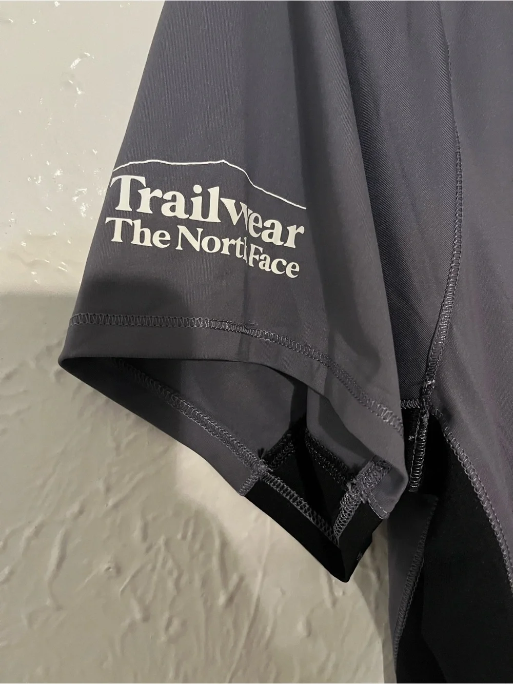 The North Face Gray & Black Short-Sleeve Performance Tee